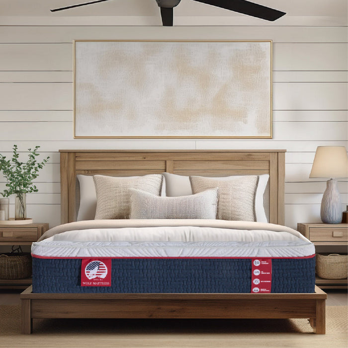 14-Inch Memory Foam Hybrid Elite Medium Pillow Top Mattress