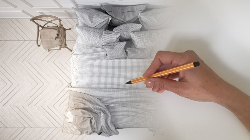 bedroom layout drawing