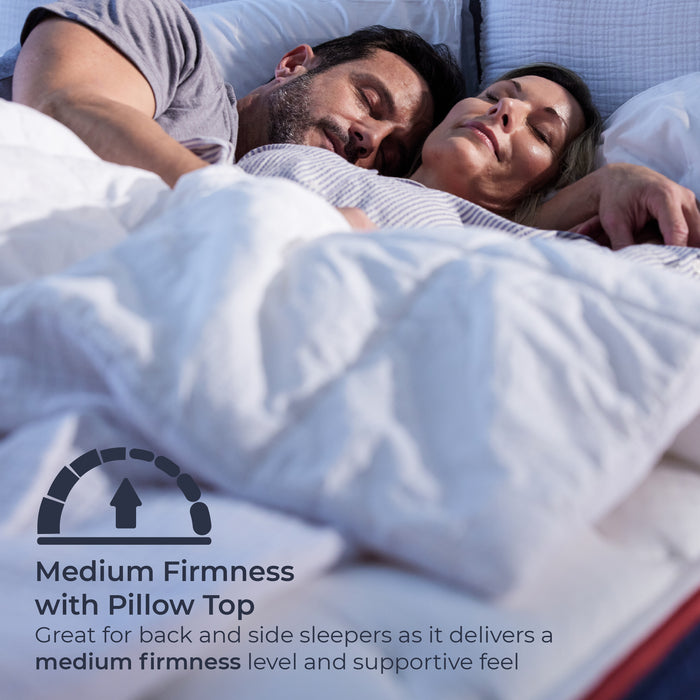 14-Inch Memory Foam Hybrid Elite Medium Pillow Top Mattress
