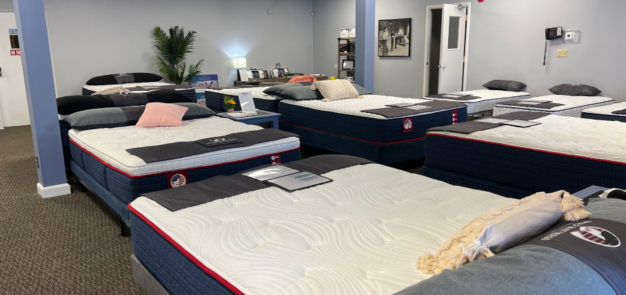 Ready to upgrade your mattress? Look no further than our showroom.